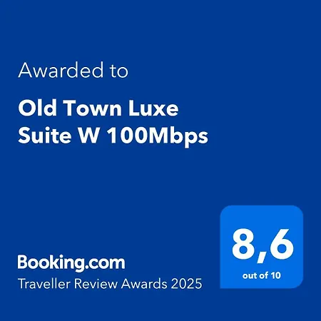Old Town Luxe W 100mbps Apartmán